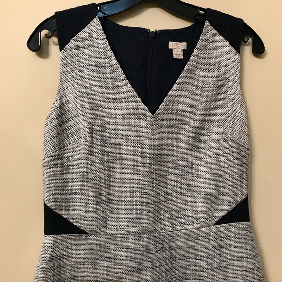 J. Crew Lace Tweed Dress - Picture 2 of 6